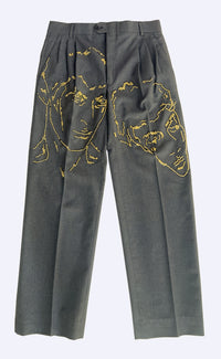 Hand Painted/Studded Custom Suit - Patrick Church