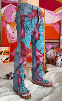 'Kiss Collector' Jeans - 32x32 - Patrick Church