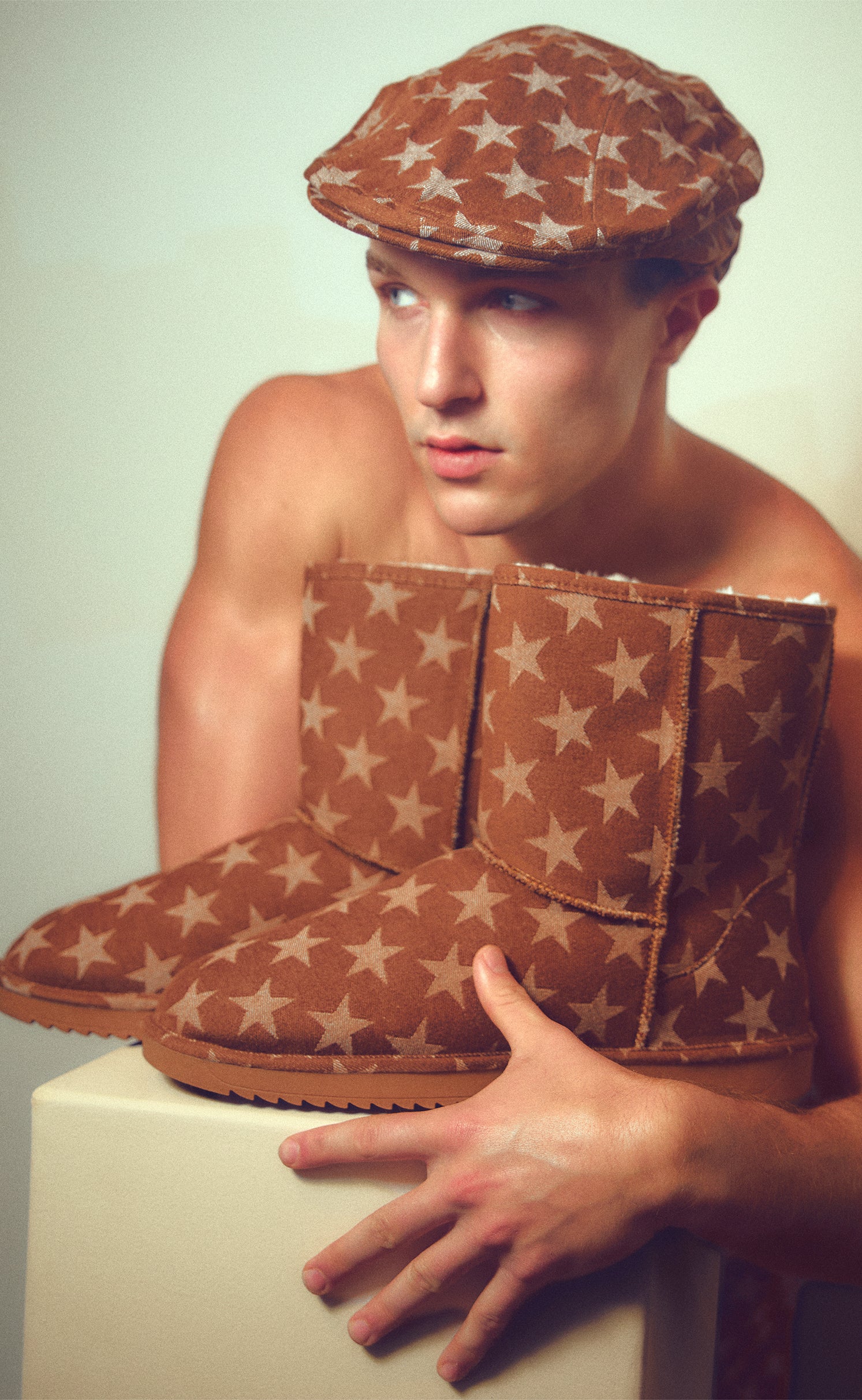 ‘LuckyStar’ Faux Fur Lined Jacquard Classic Boot