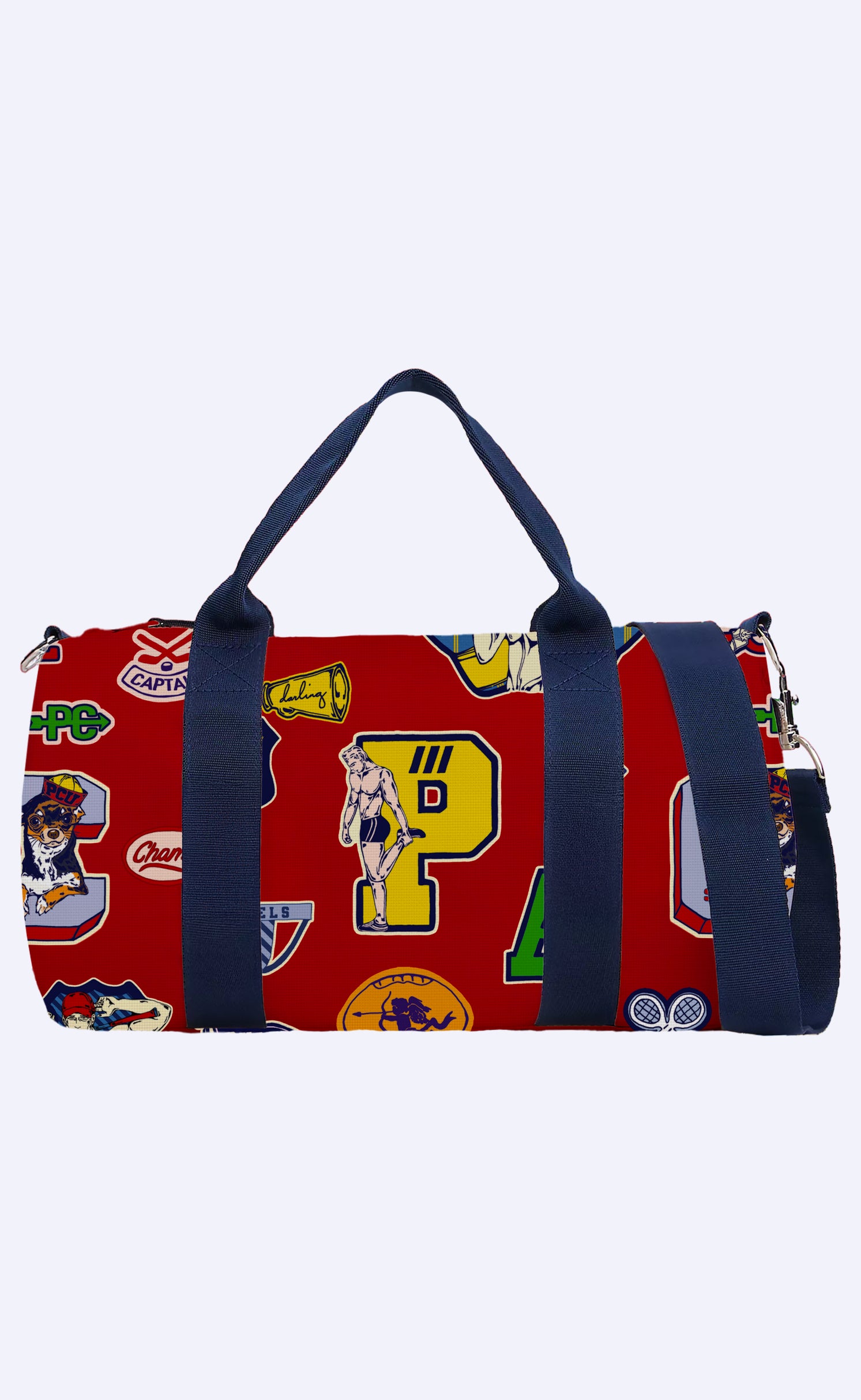 'Crush Club' Letterman Petite Duffle
