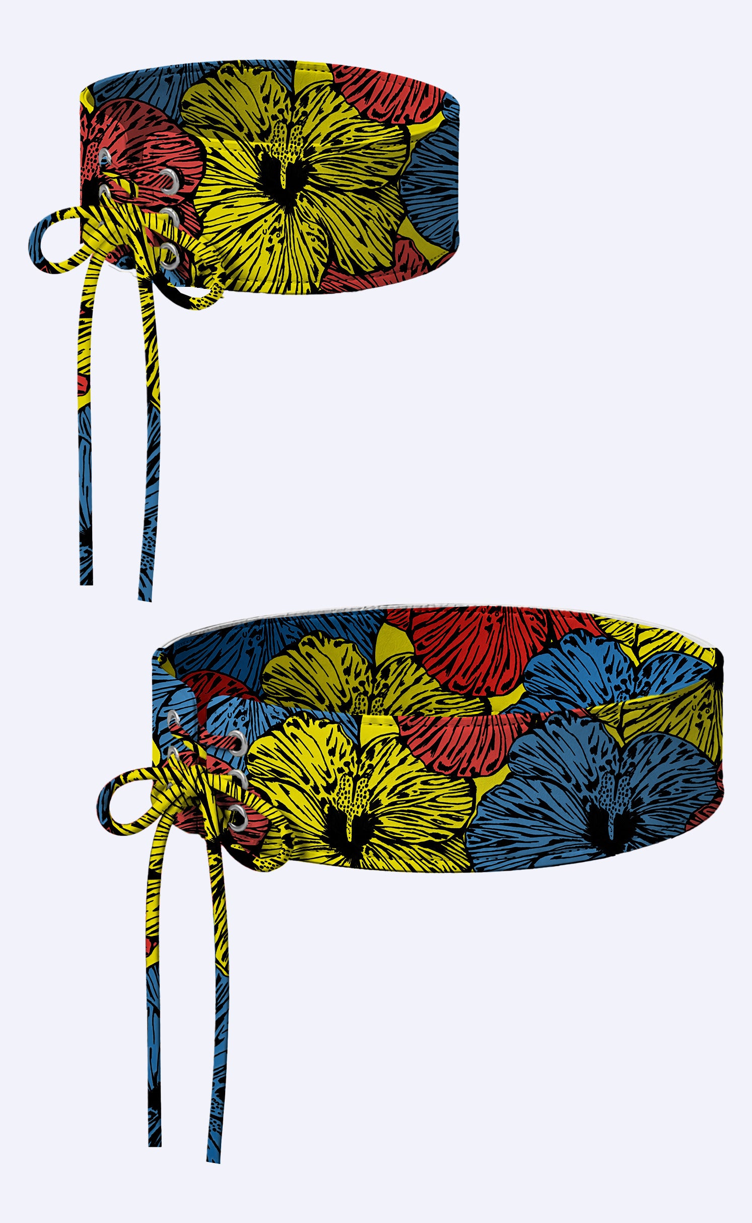 'Paraíso' Brazil Arm Band and Garter Set