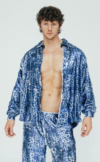 'Wildcat' Sequin Shirt and Pant Set - Patrick Church