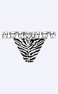 'Heatwave' Zebra Thong - Patrick Church