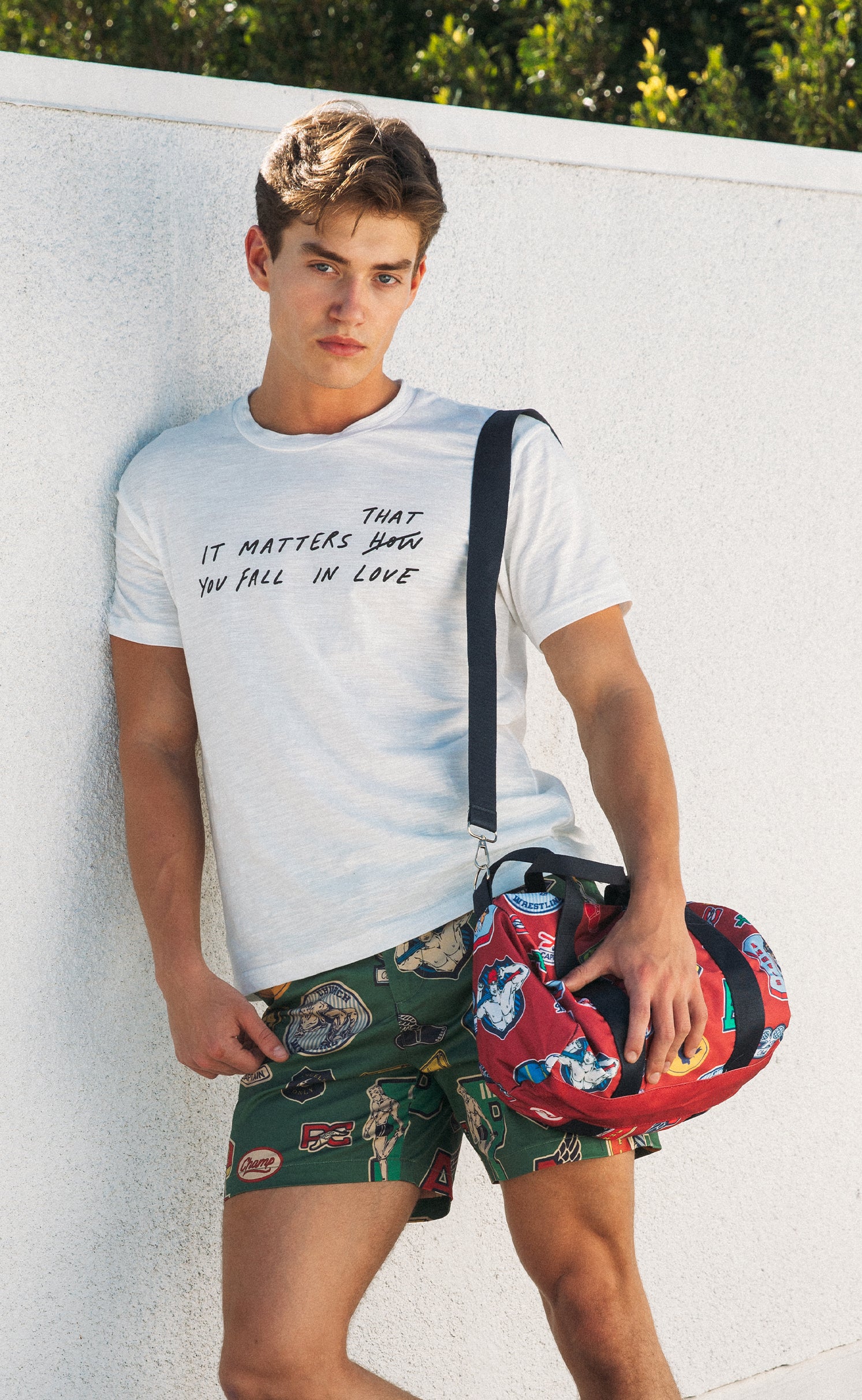 'Crush Club' Letterman Shorts