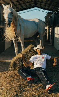 'Born To Ride' Retro Fit T-shirt - Patrick Church