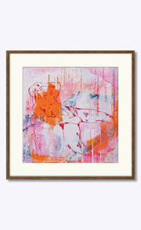 'Invitation to the Edge' Art Print, 16"x16" - Patrick Church