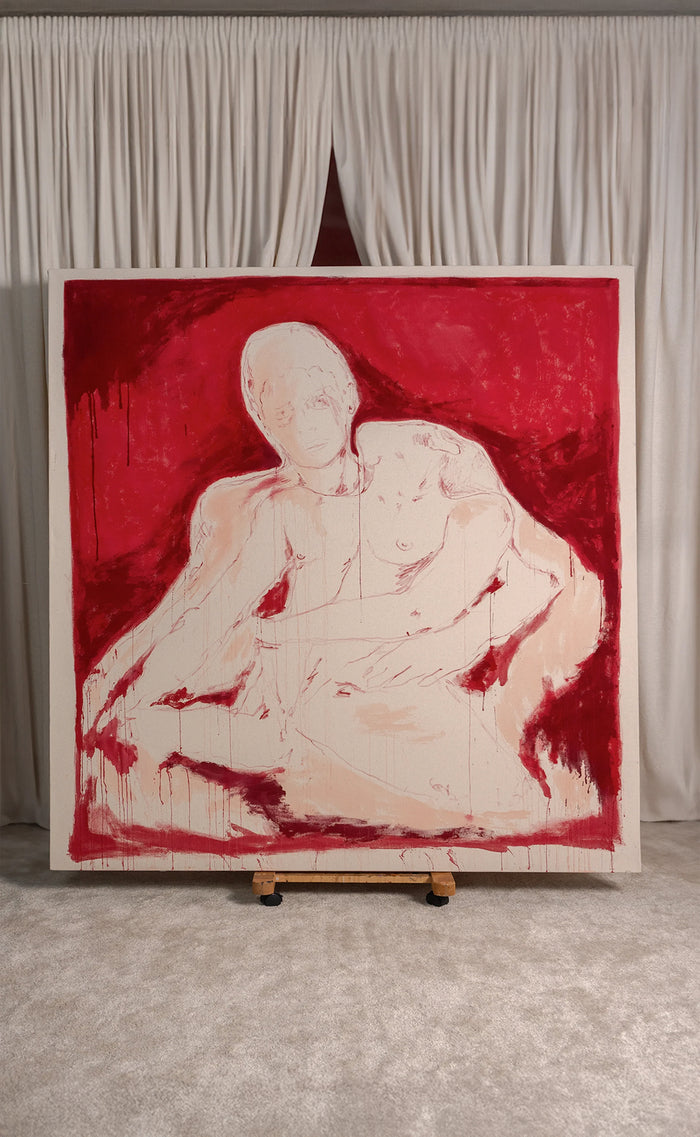 'I Love You But Not Enough To Save You', 70"x78" - Patrick Church