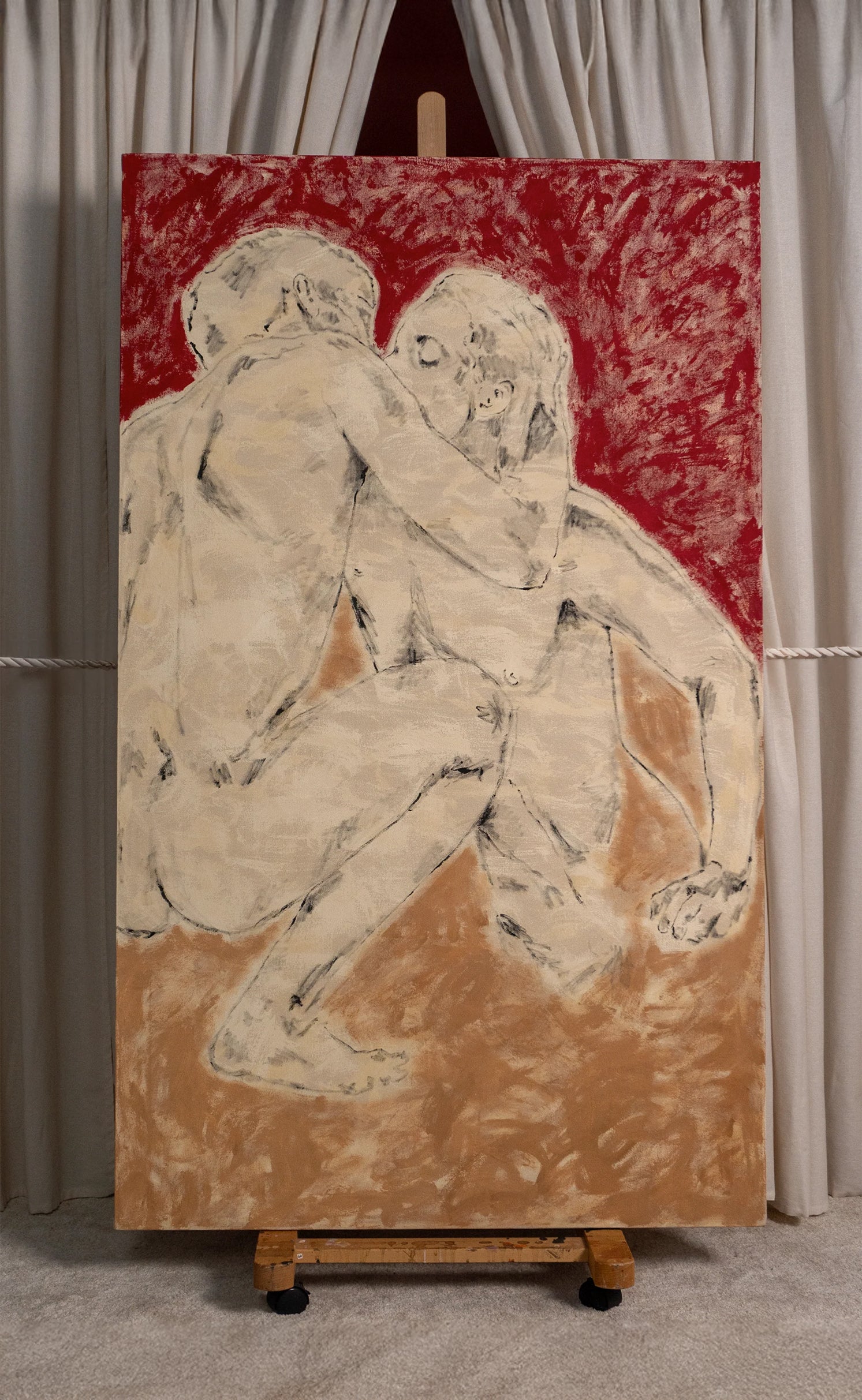'Playing With Fire', 42"x70" - Patrick Church