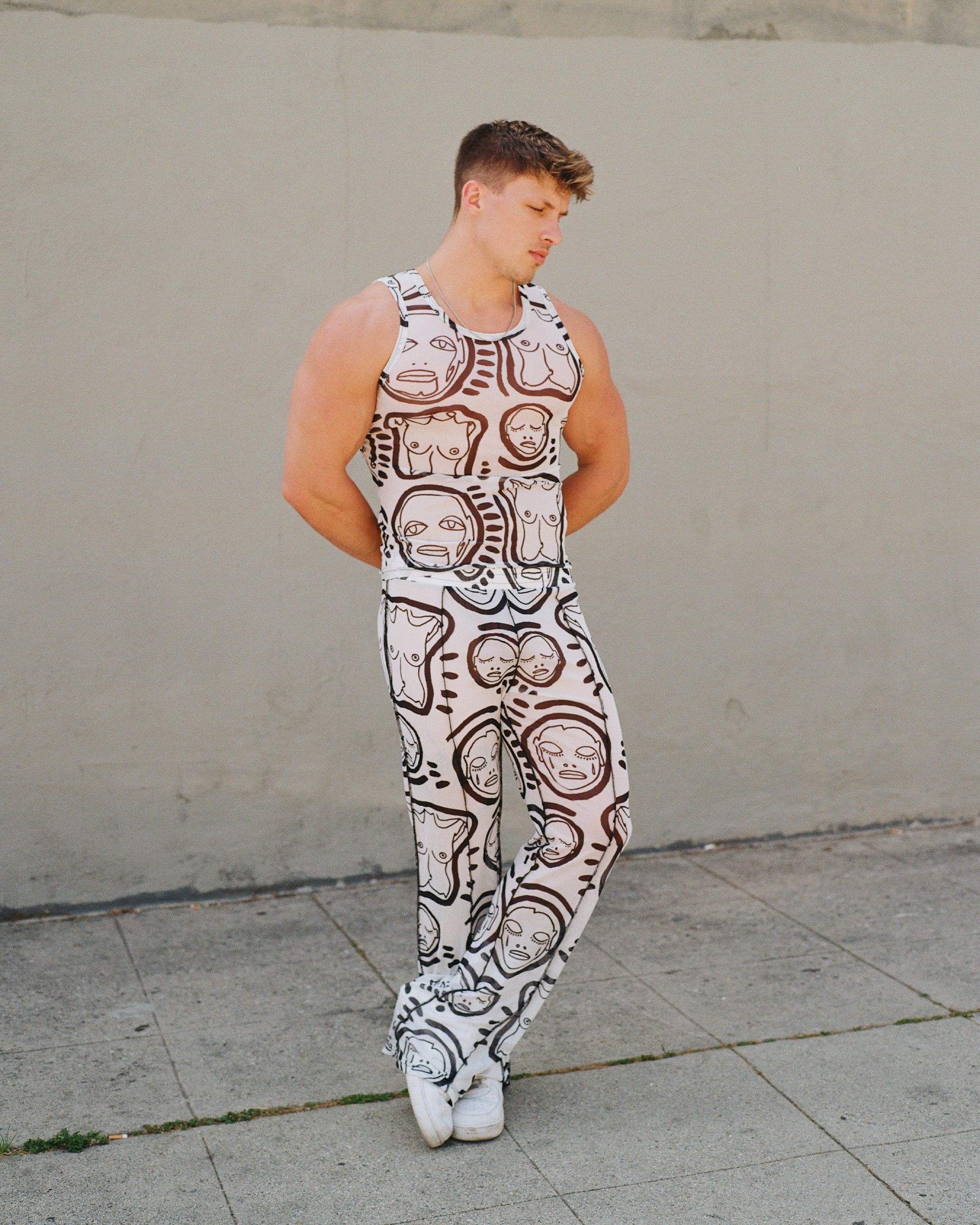 'All Over You' Mesh Tank - Patrick Church