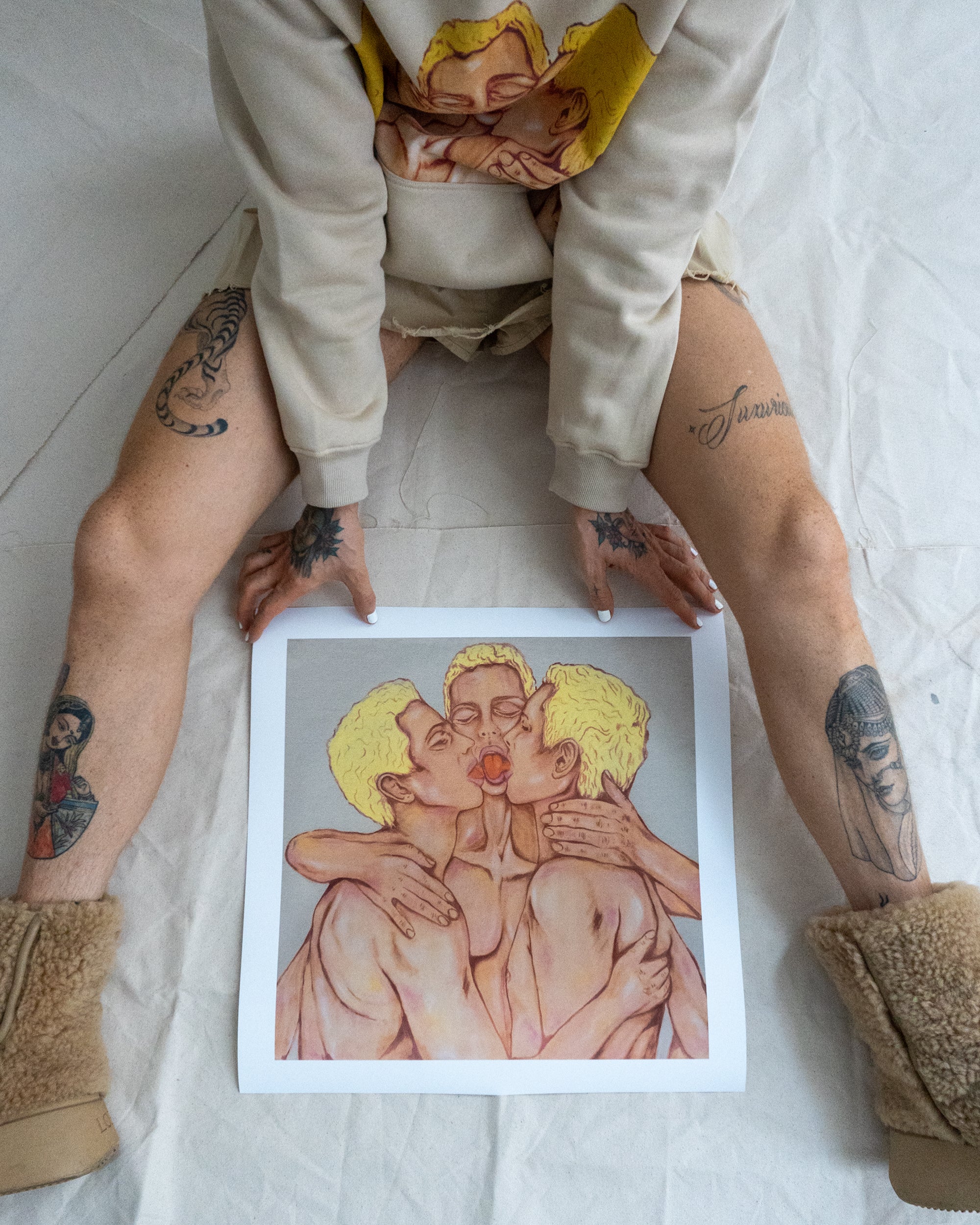 'Self-Love' Art Print 20" x 20" - Patrick Church