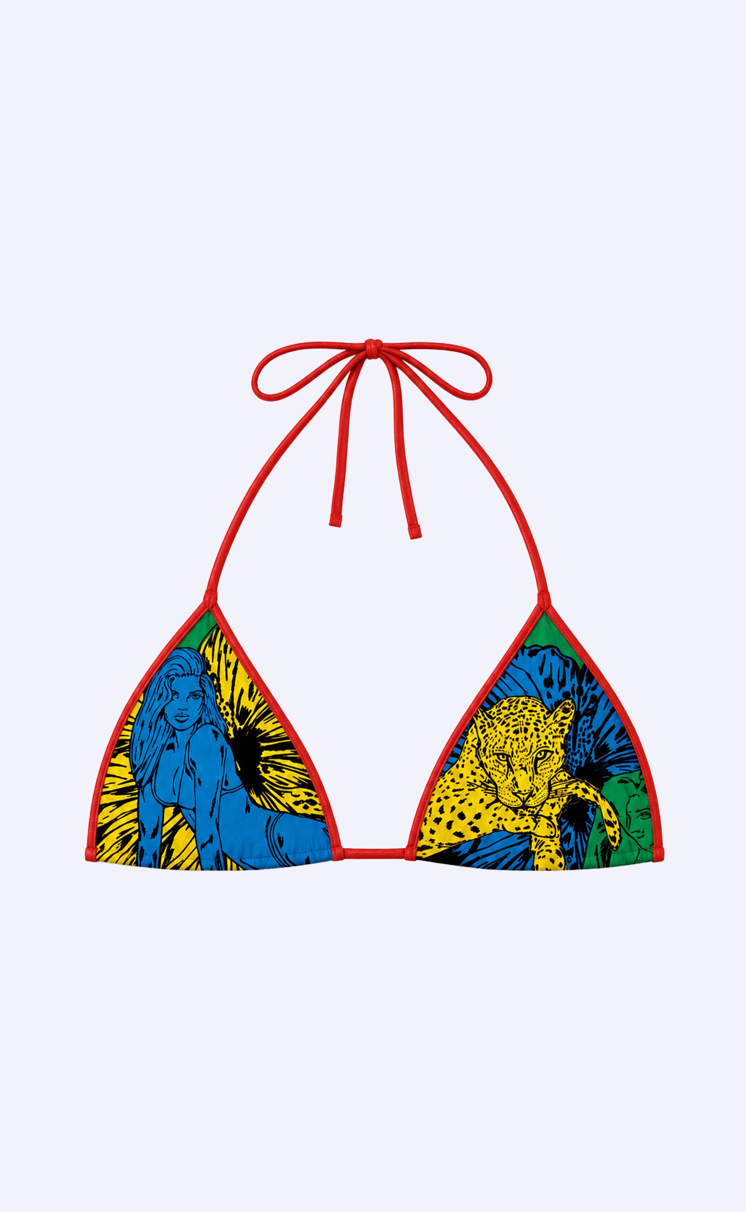'Paraíso' Brazil String Bikini Top