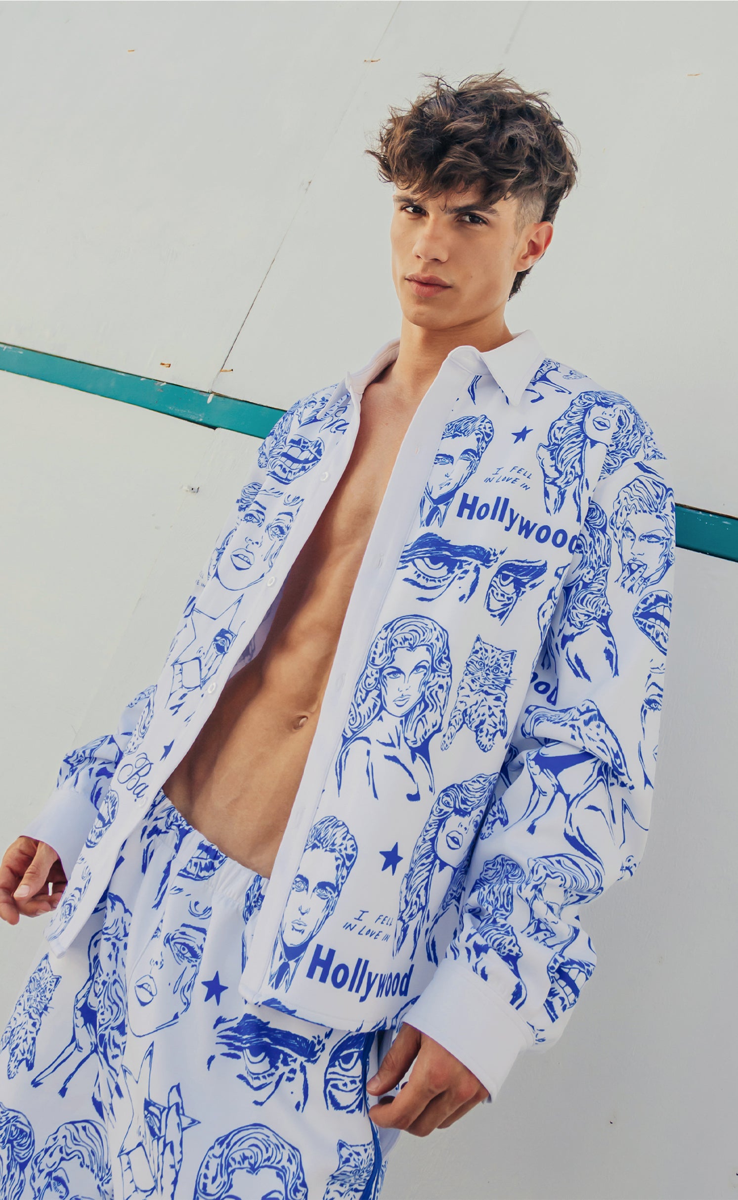 'California Blues' Button Down Shirt