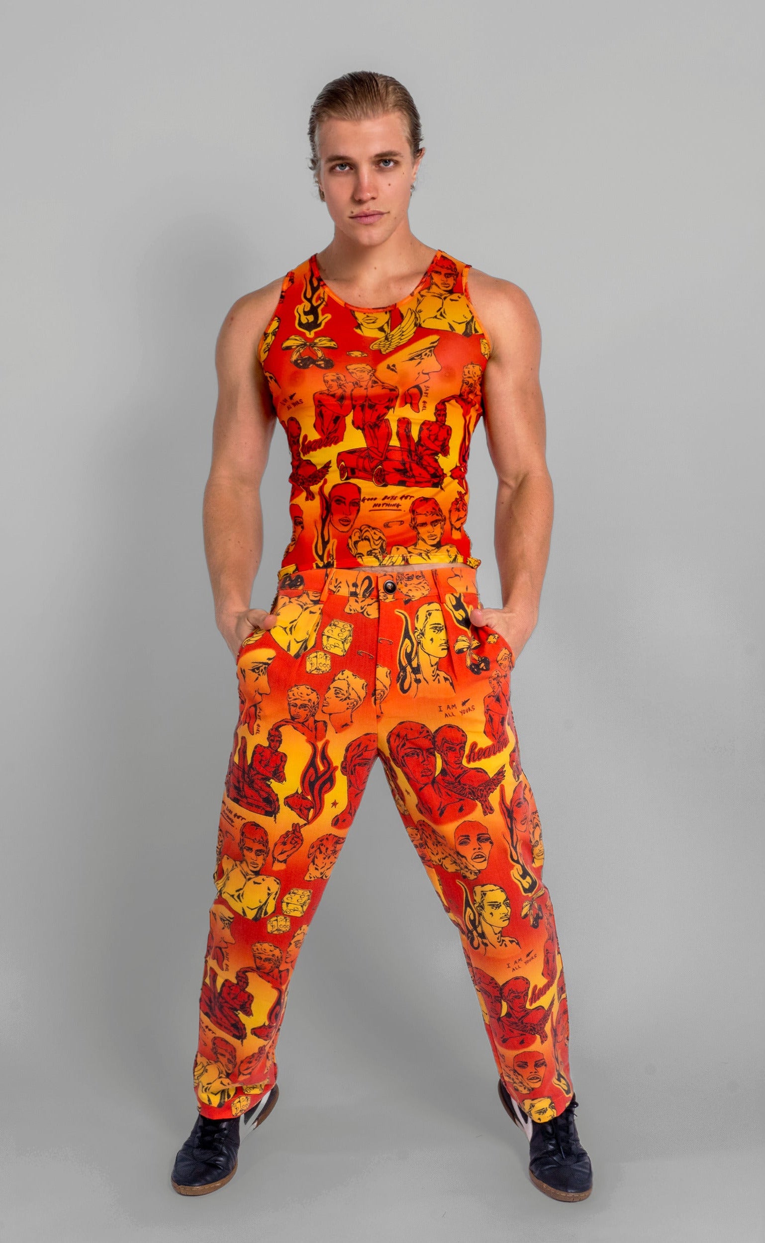 'Everybody's Crush' Pleated Trousers - Patrick Church