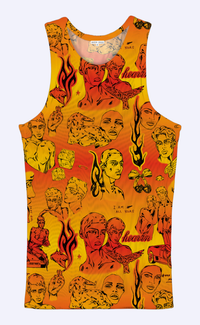 'Everybody's Crush' Mesh Tank Top - Patrick Church