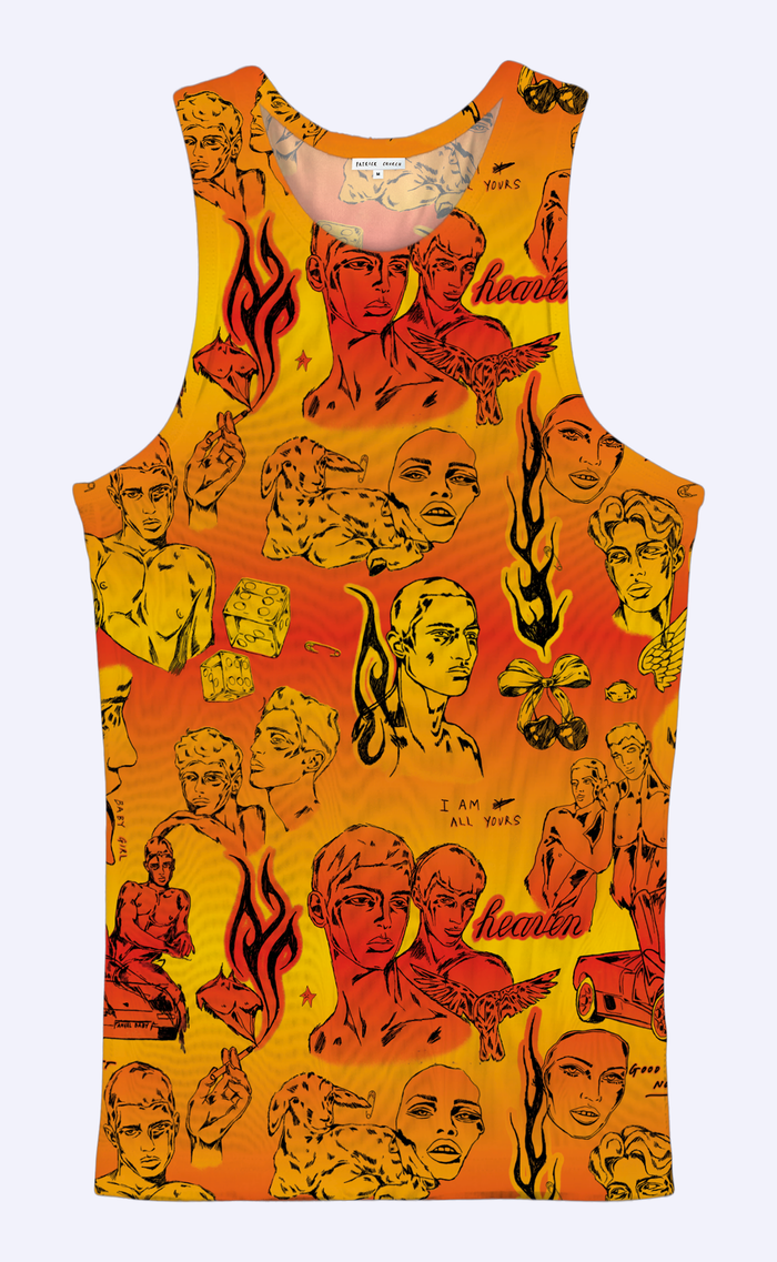 'Everybody's Crush' Mesh Tank Top - Patrick Church