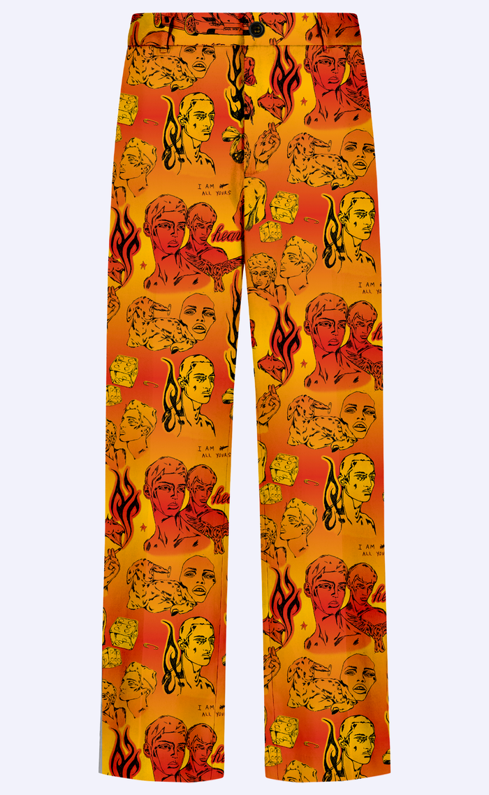 'Everybody's Crush' Pleated Trousers - Patrick Church
