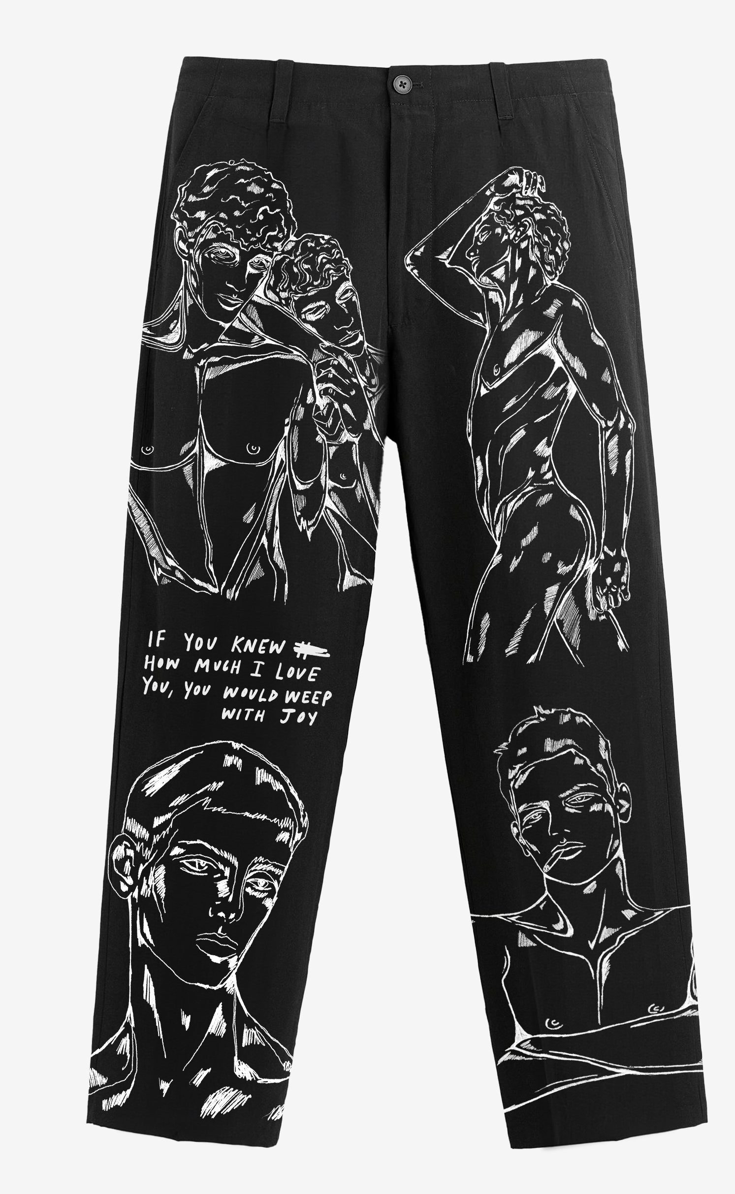 'Boyfriend' Pleated Trousers - Patrick Church