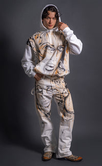 Hand Painted 'Dearest Boy' Pant - 32 Waist - Patrick Church
