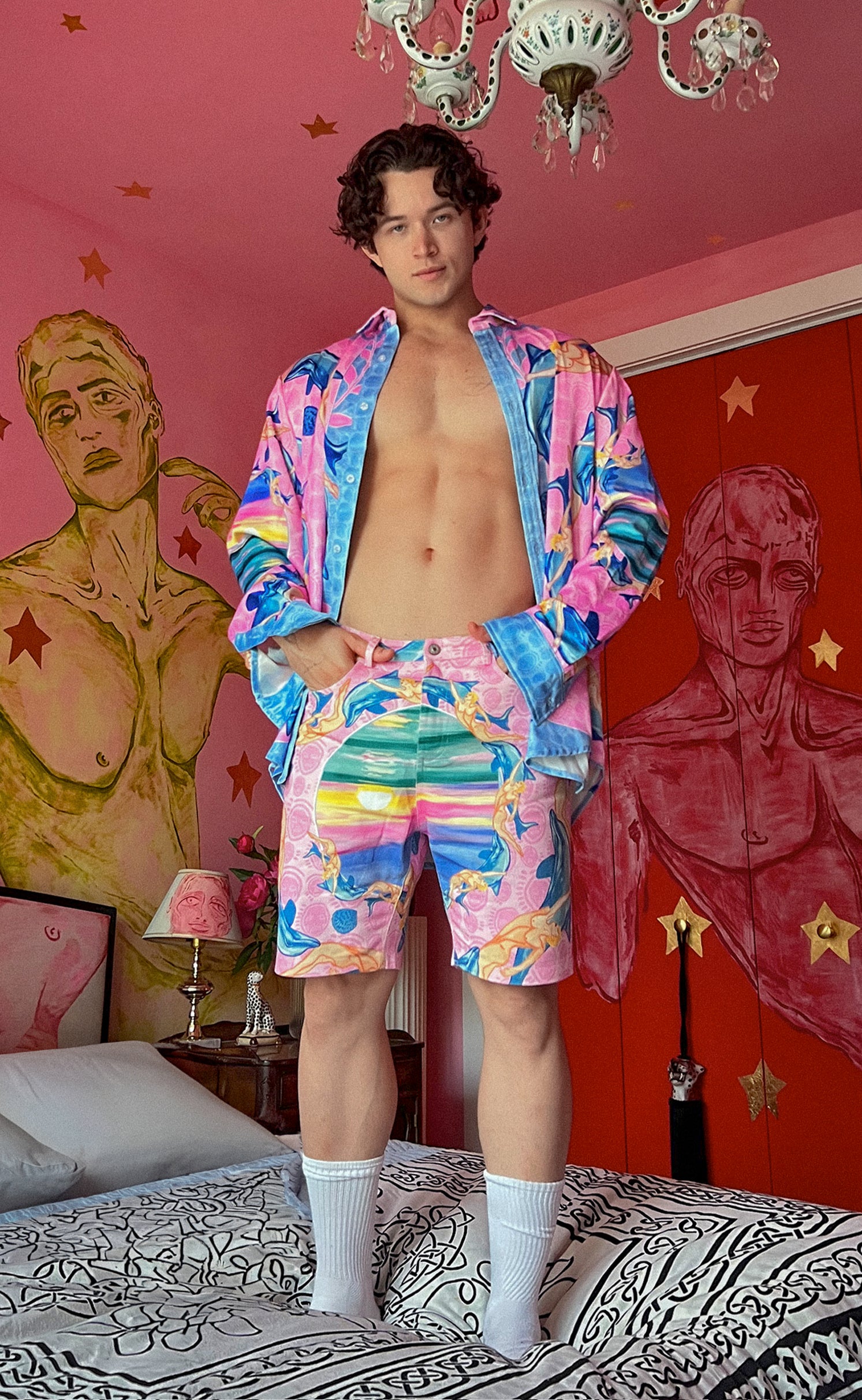 'Endless Summer' Jeans Shorts - Patrick Church