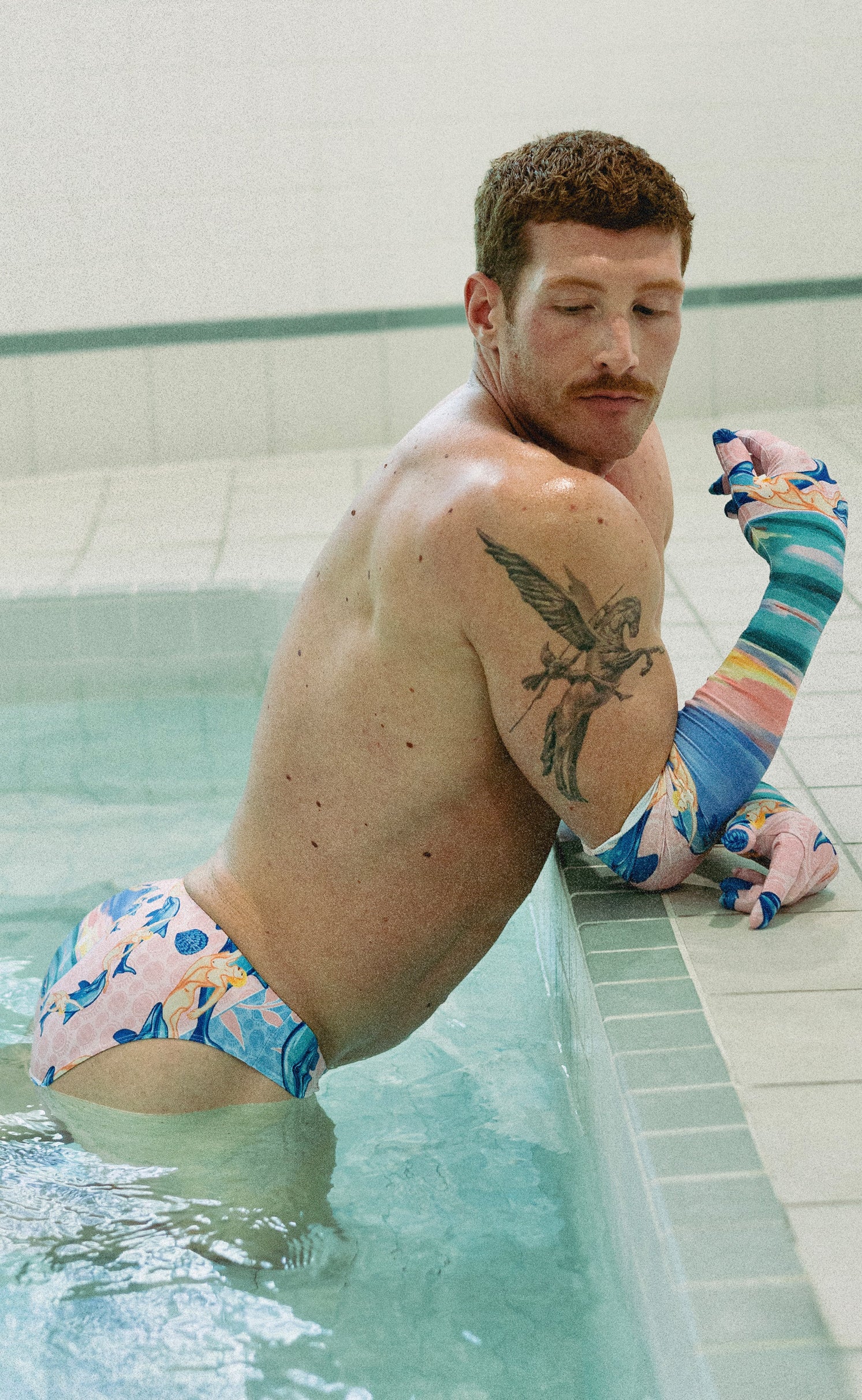 'Golden Hour' Swim Brief - Patrick Church