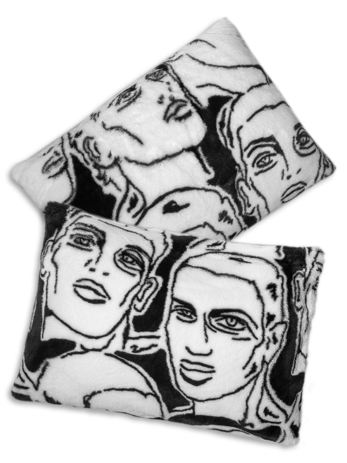'Dearest Boy' Faux Fur Pillowcase 2 Pack - Patrick Church