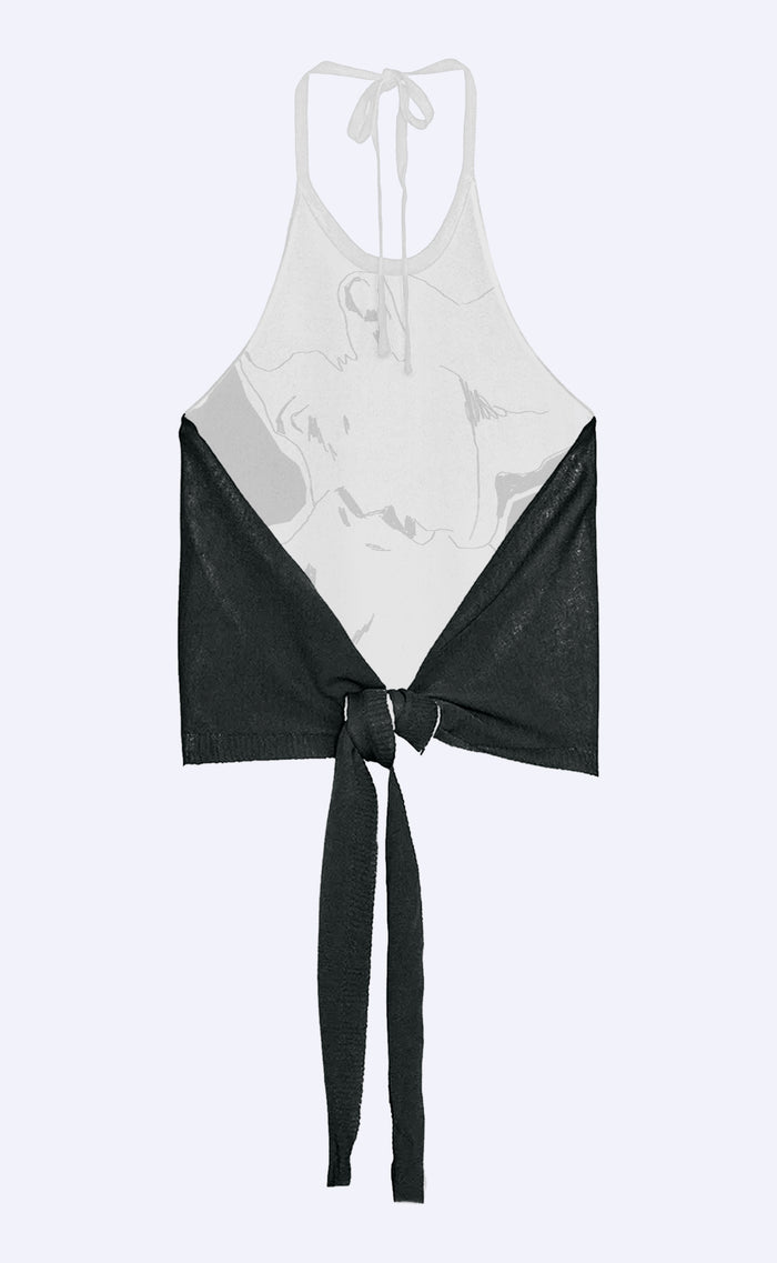 'Handle With Care' Halter Top - Patrick Church