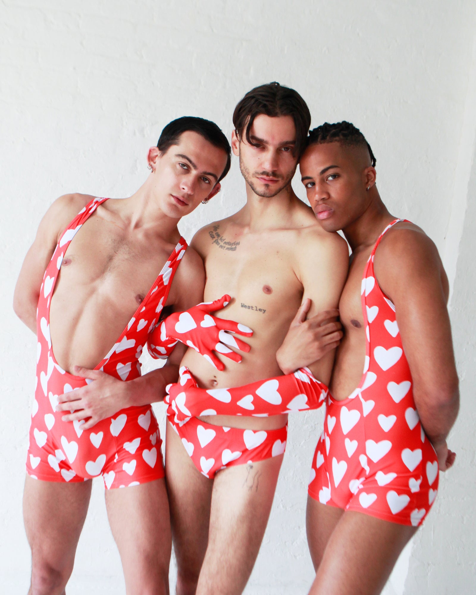 'Hearts' Swim Brief - Patrick Church