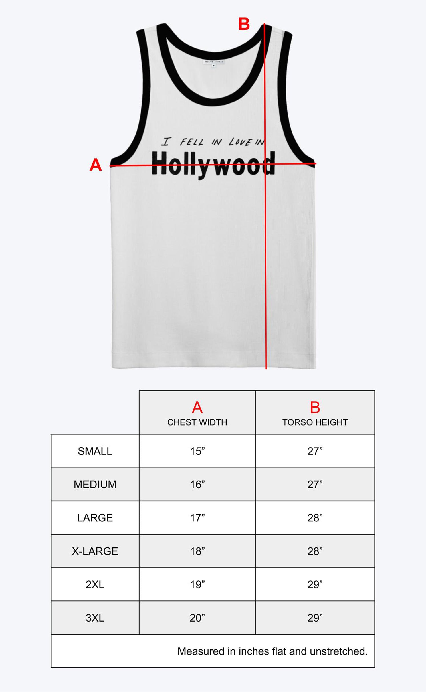 'I Fell In Love In Hollywood' Tank Top