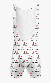 'I ❤️ HOT GUYS' Lowcut Wrestling Singlet - Patrick Church