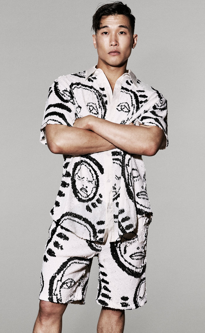 'All Over You' Sequin Button Down Shirt - Patrick Church