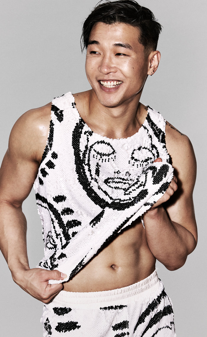 'All Over You' Sequin Tank Top - Patrick Church