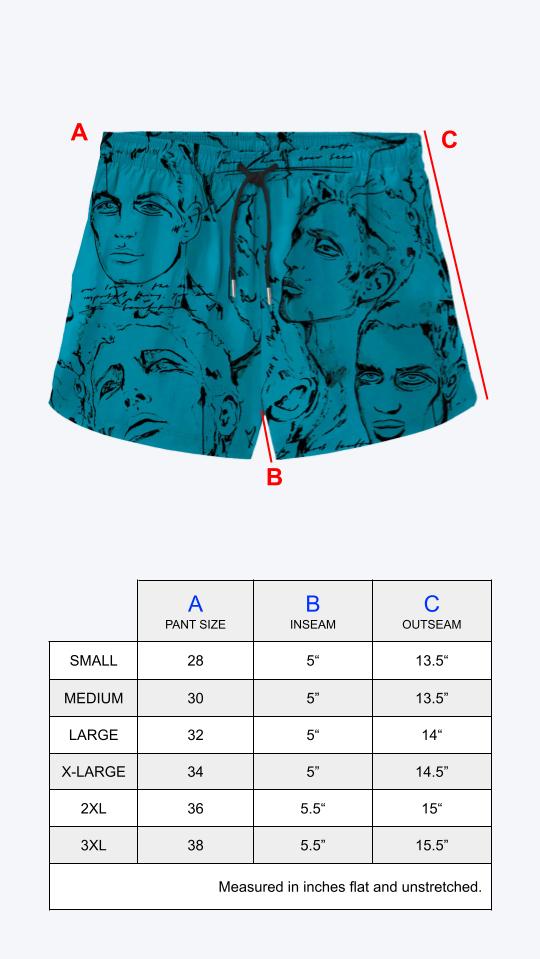 'Beyond Love' Lightweight Athletic Shorts - Patrick Church