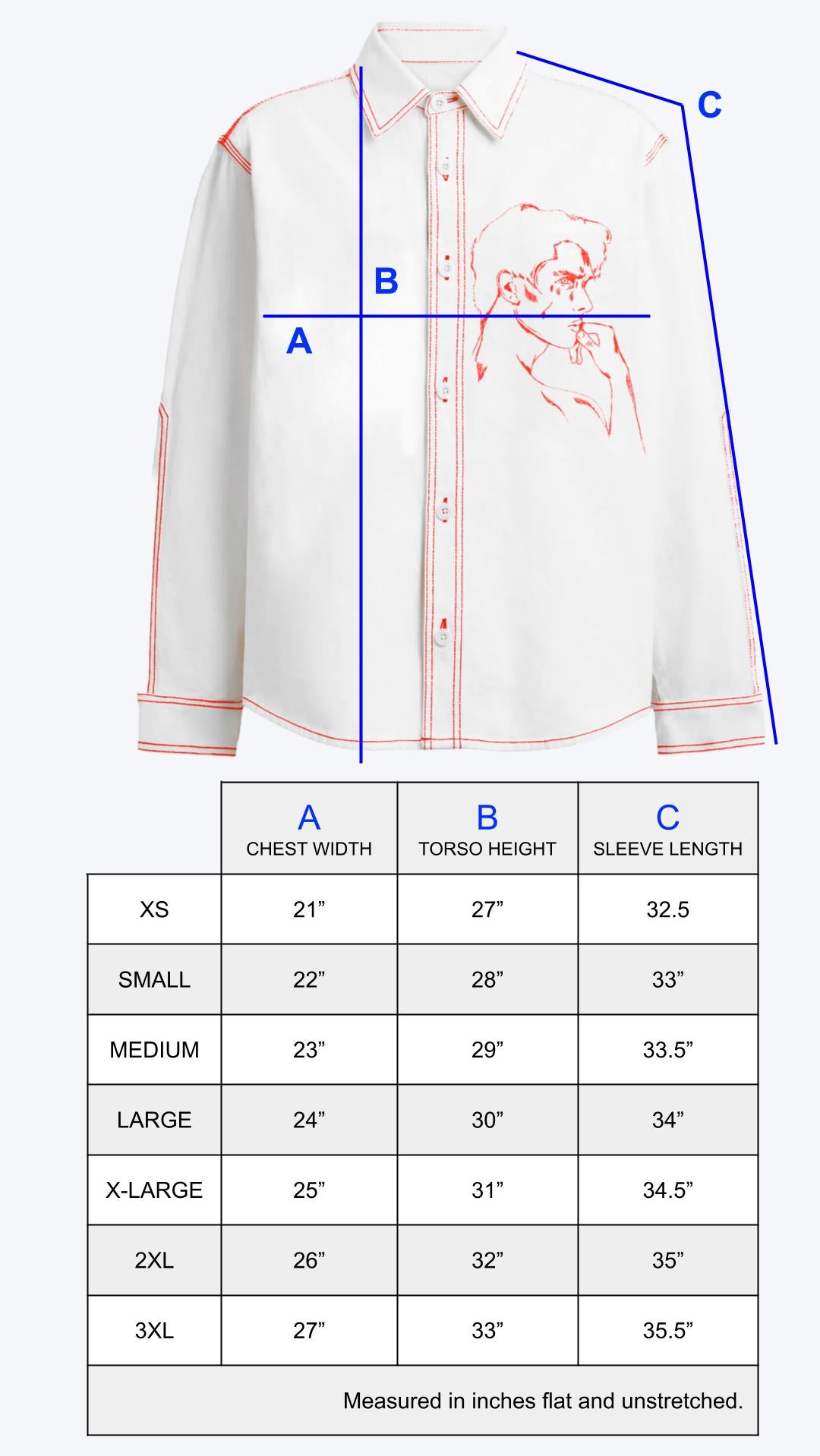 Red Stitch 'Handle With Care' Denim Shirt