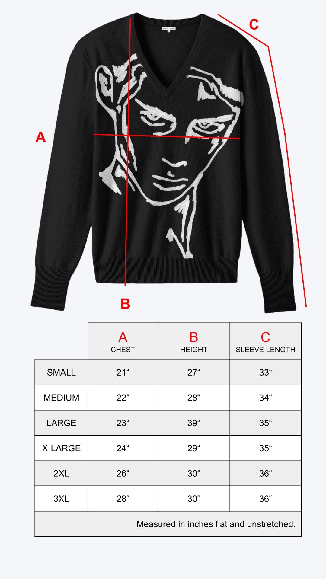 'Luka' V-Neck Knit Sweater