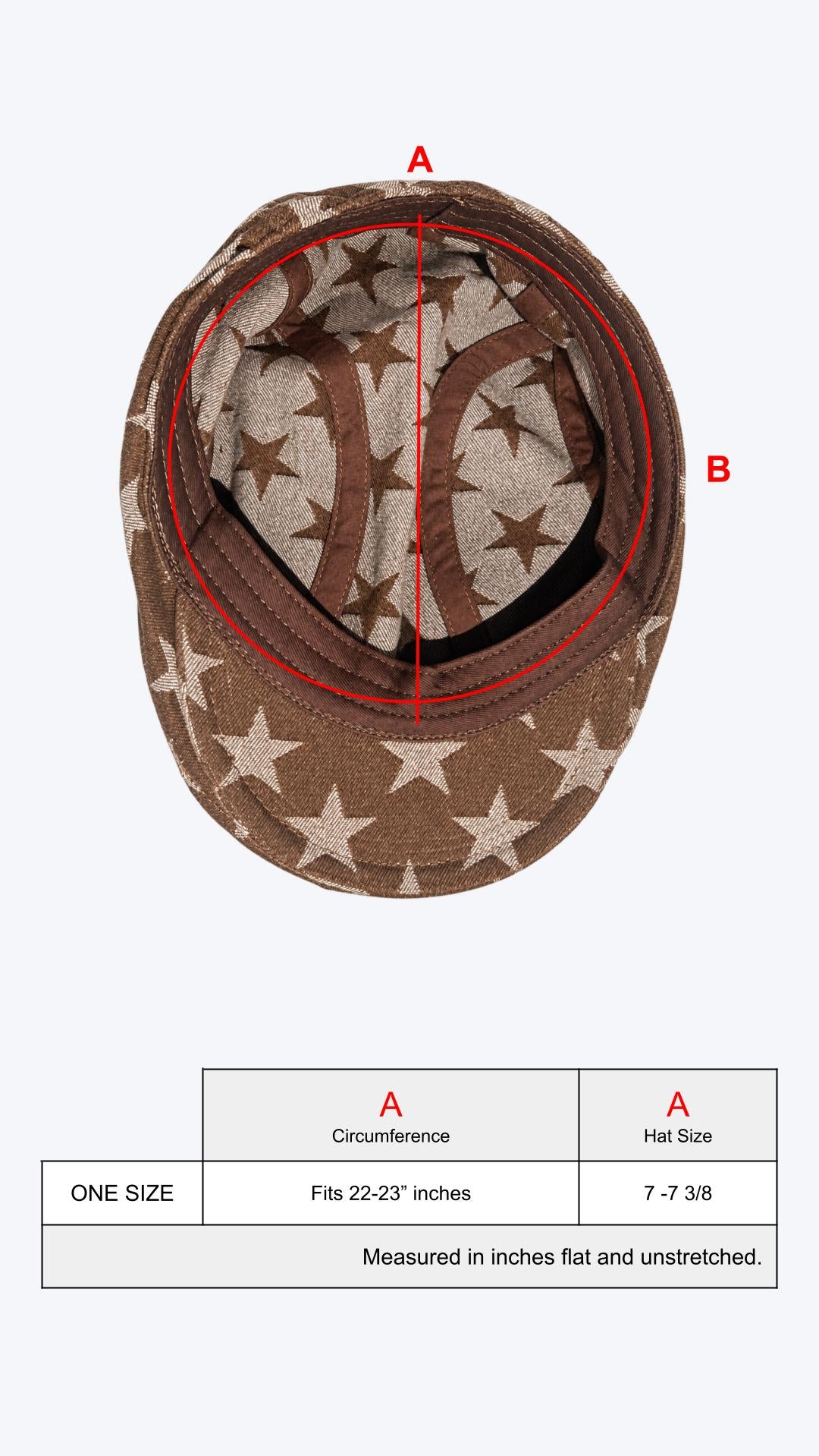 ‘LuckyStar’ Jacquard Classic Flatcap