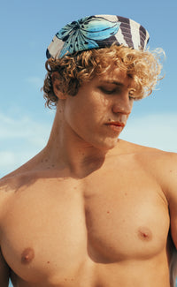 'Return To Paradise' Lace-Up Sailor Cap - Patrick Church