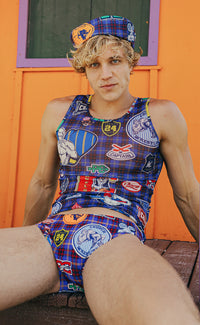 'Ivy League' Mesh Tank Top - Patrick Church