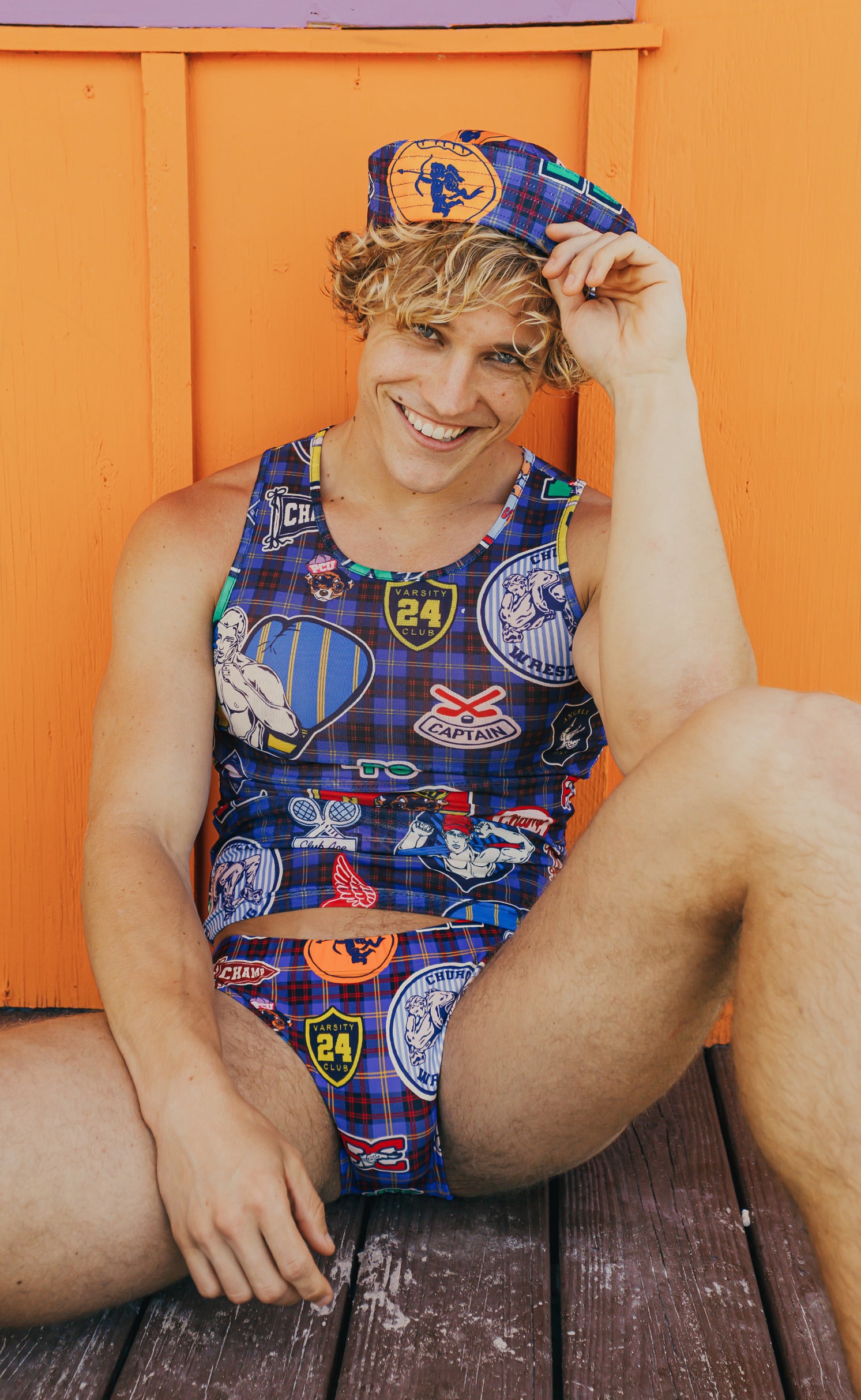 'Ivy League' Mesh Tank Top - Patrick Church