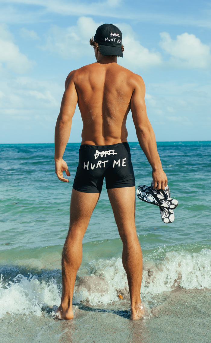 'Don't Hurt Me' Swim Trunk - Patrick Church