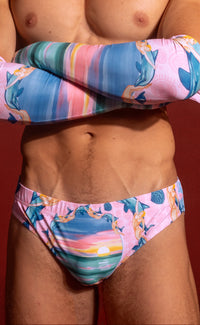 'Golden Hour' Swim Brief - Patrick Church