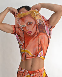 'Aphrodite' Mesh Top - Patrick Church