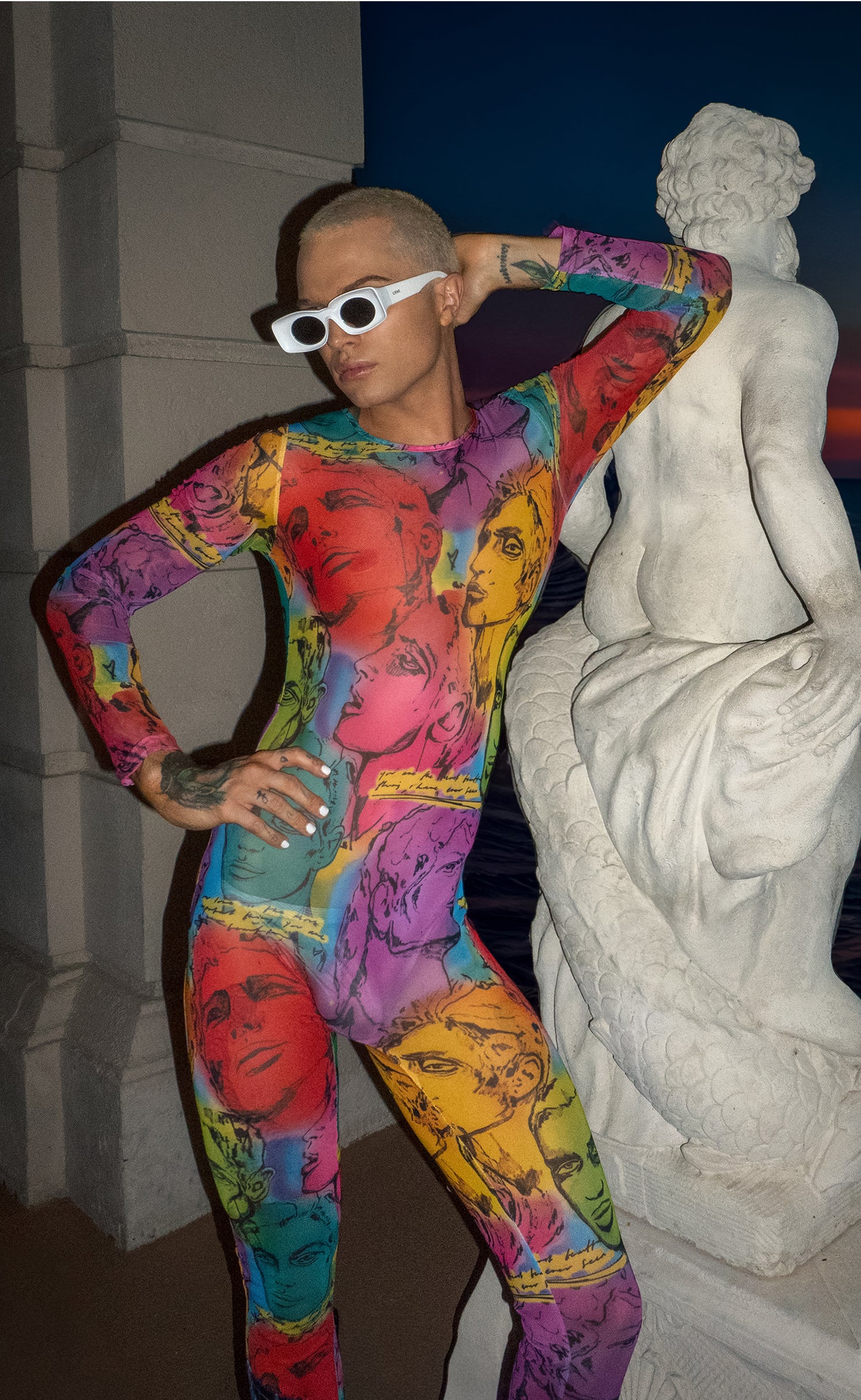 'Hollywood' Full Bodysuit - Patrick Church