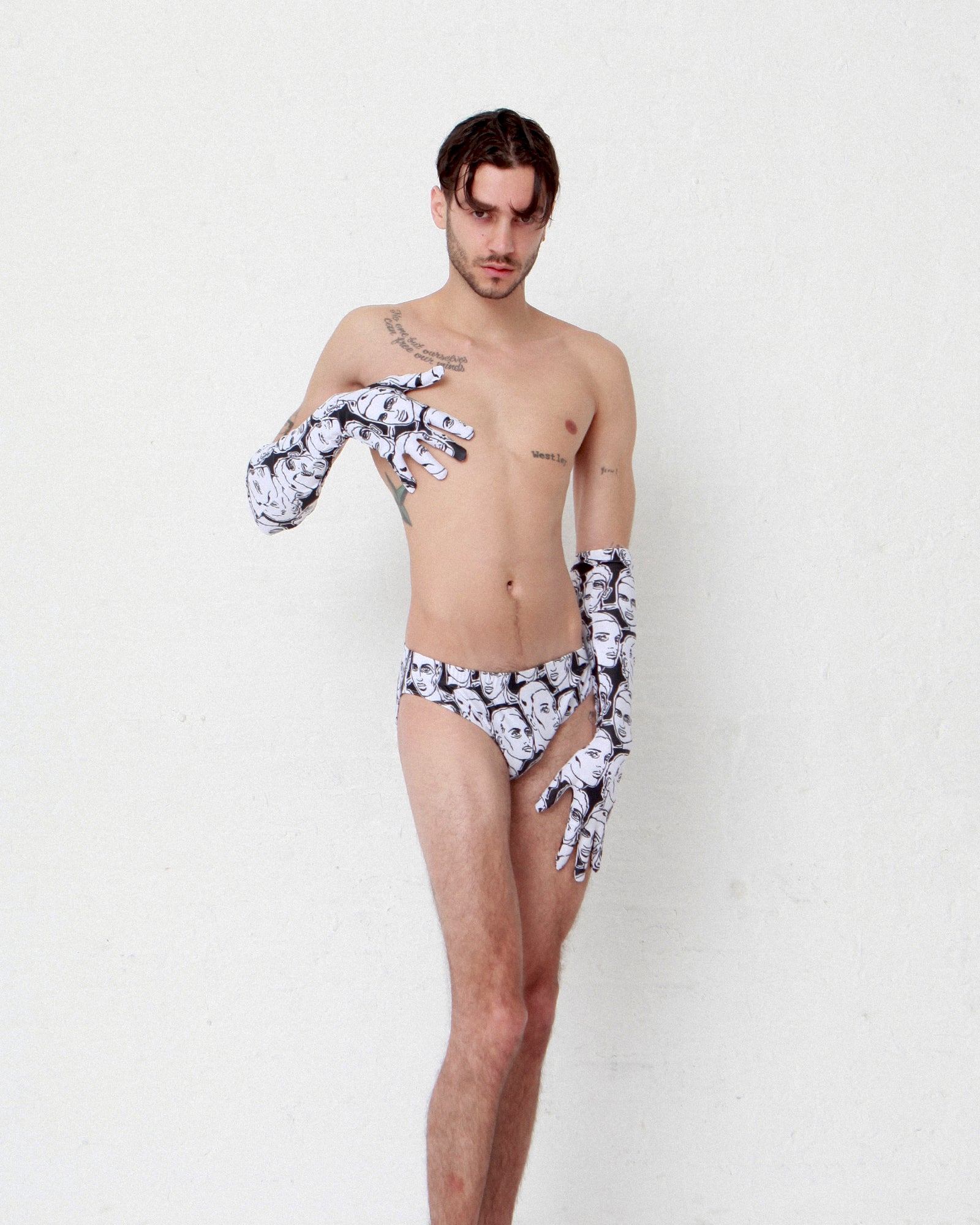 'Dearest Boy' Swim Brief - Patrick Church