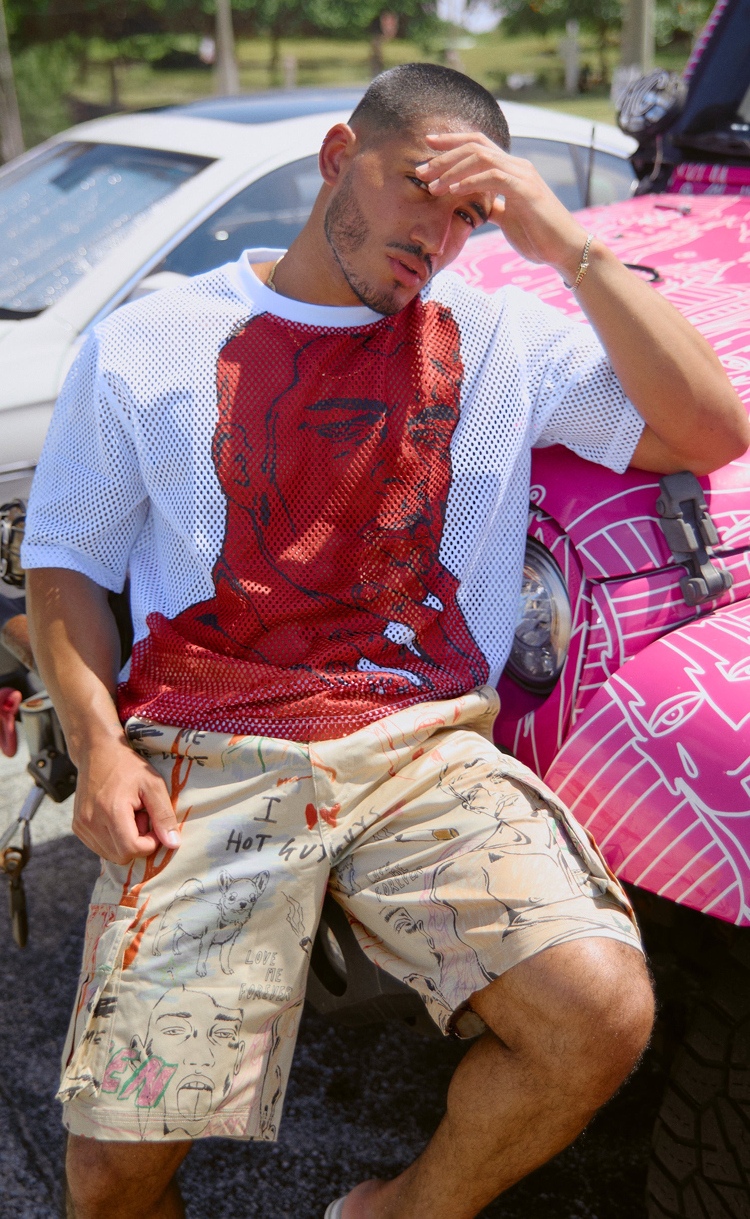 'Dakota' Mesh Jersey