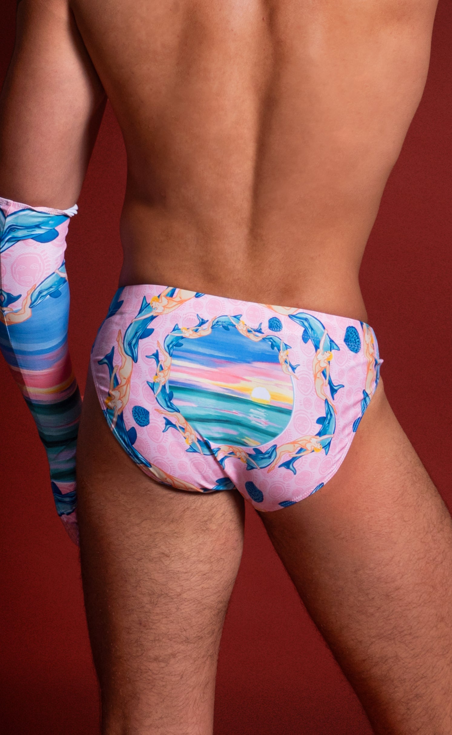 'Golden Hour' Swim Brief - Patrick Church