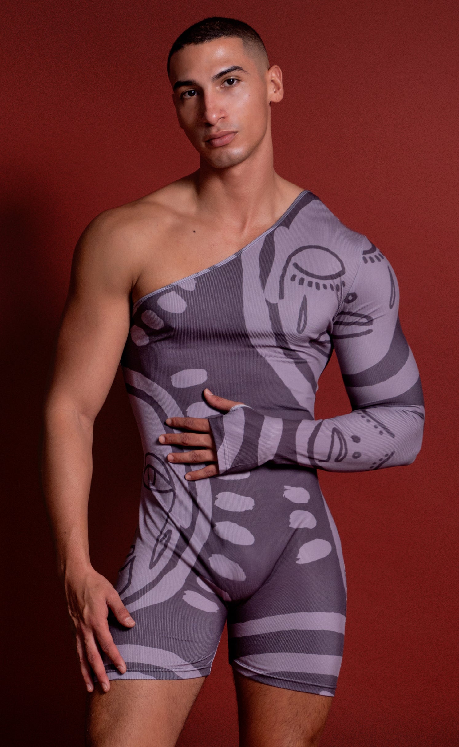 'Titan' One Arm Singlet - Patrick Church