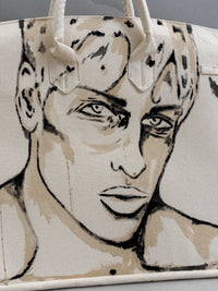 'Dearest Boy' Painted Canvas Bag - Patrick Church