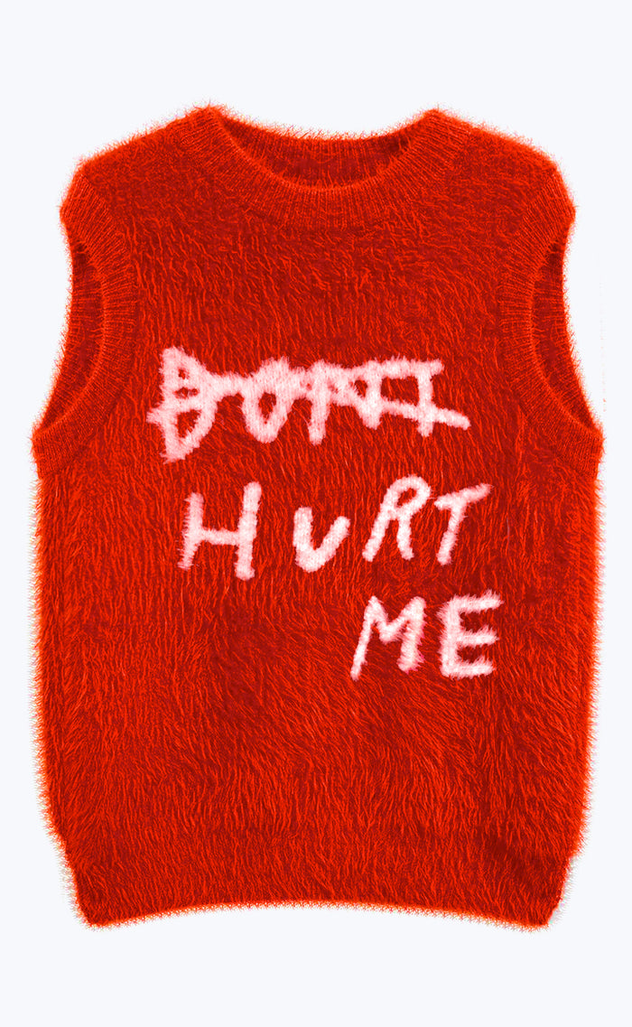 'Don't Hurt Me' Mohair Sweater - Patrick Church
