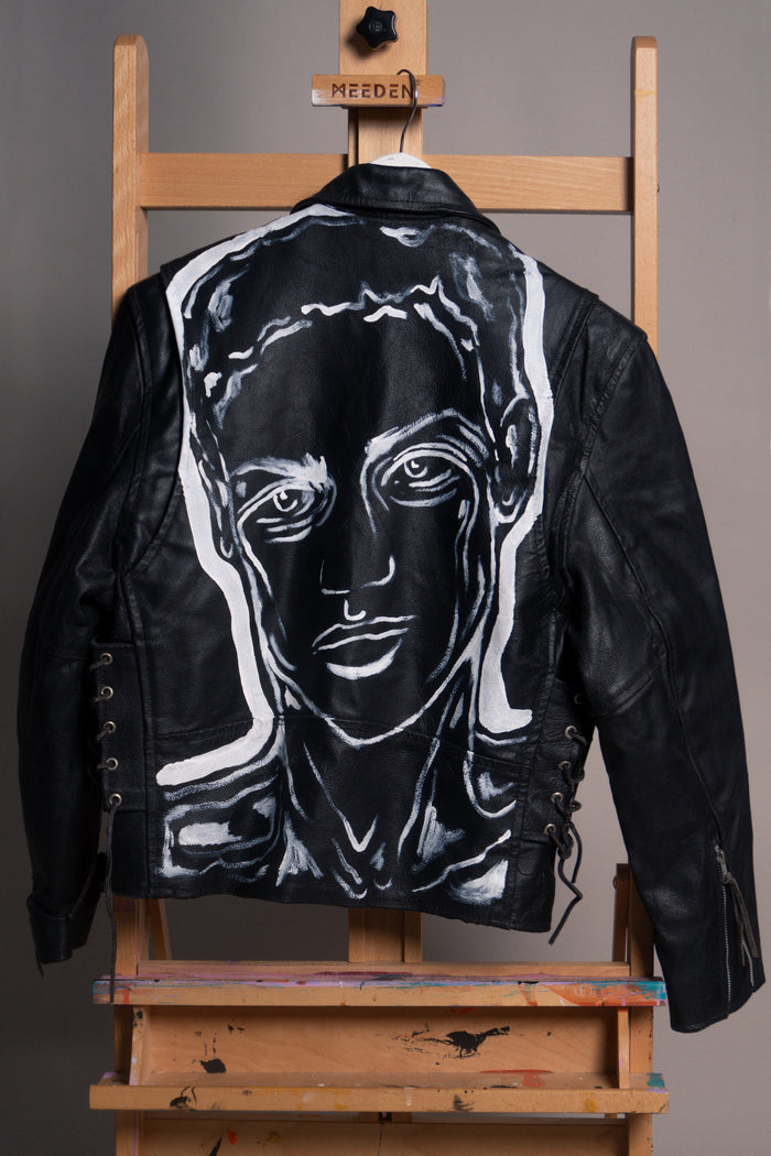 'Zeus' Leather Jacket Size M - Patrick Church