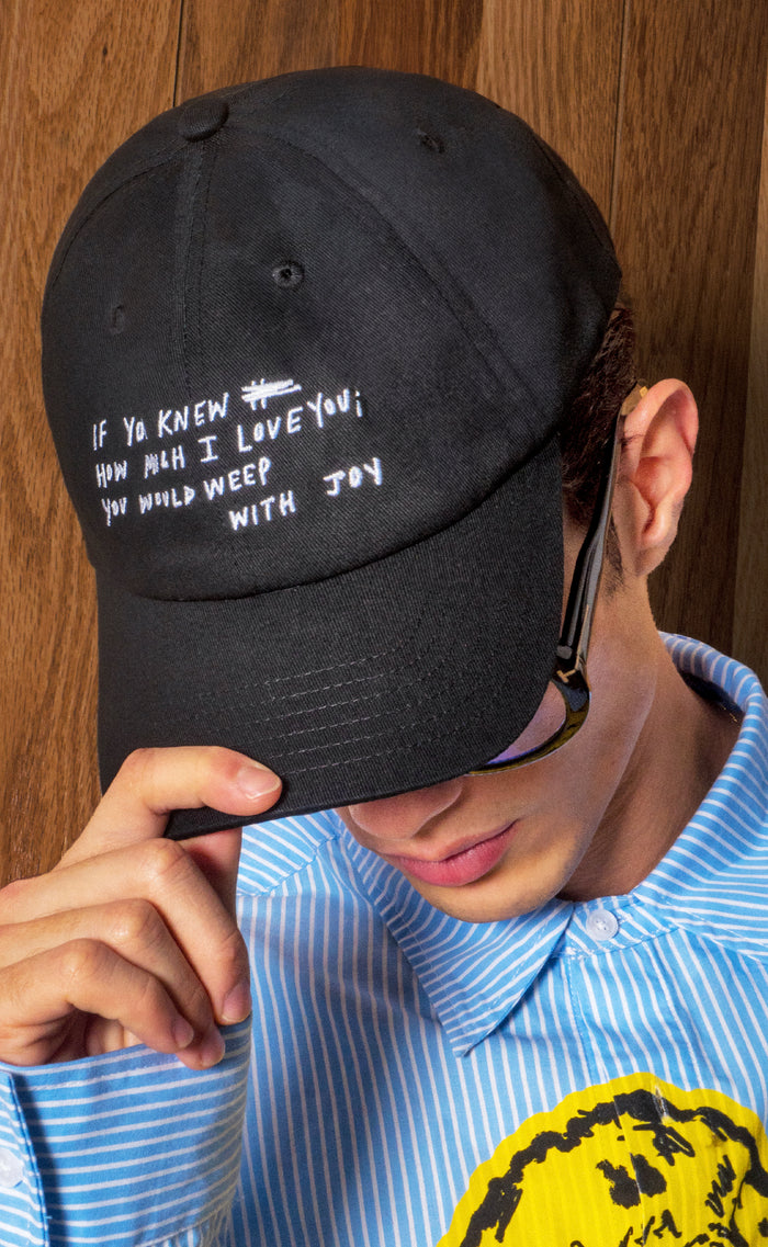 'If You Knew...' Embroidered Hat - Patrick Church